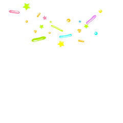 Sprinkles grainy. Cupcake dessert bakery confetti