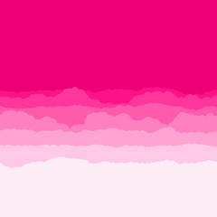 Abstract Color Clouds Sky Generative Art background illustration