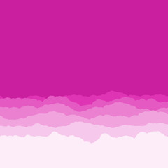 Abstract Color Clouds Sky Generative Art background illustration