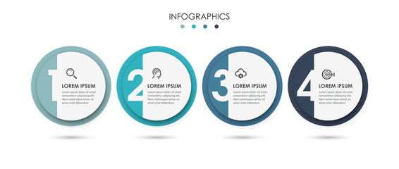 Vector infographic template