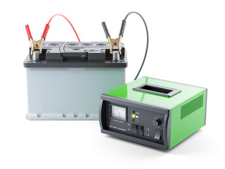 Car battery charging