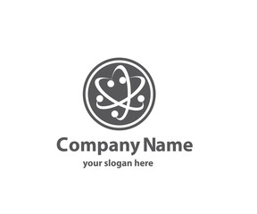 Simple vector company logo design