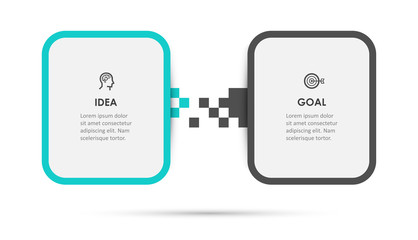Vector infographic template