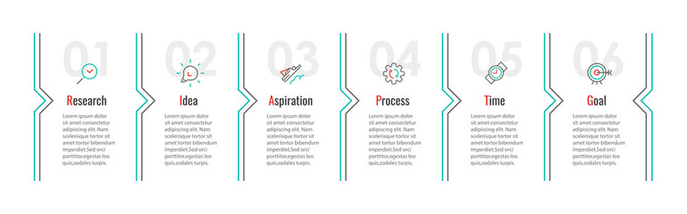Vector infographic template