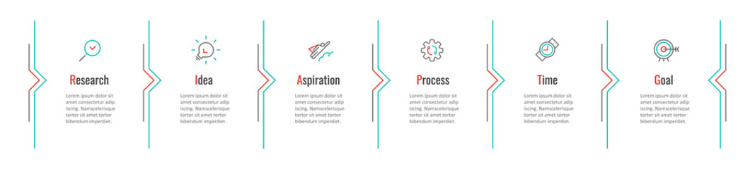 Vector infographic template