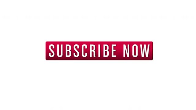 subscribe now button website animation