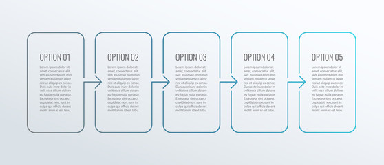 Vector infographic template