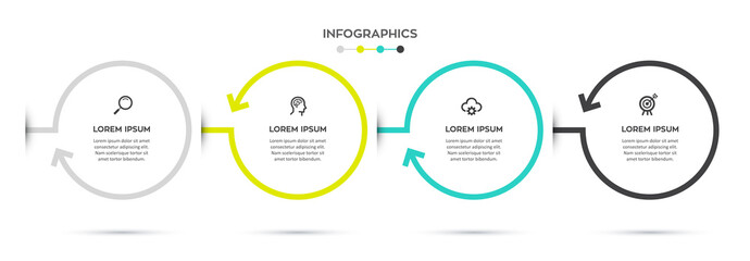 Vector infographic template