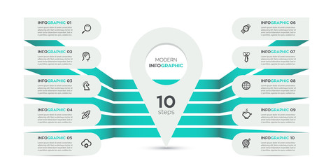 Vector infographic template