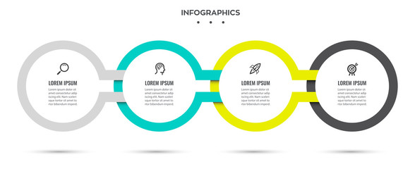 Vector infographic template