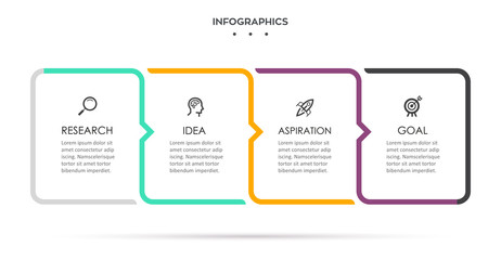 Vector infographic template