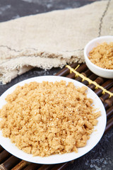 Delicious meat floss