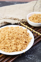 Delicious meat floss