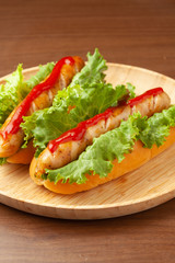ホットドッグサンド