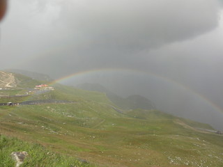 Regenbogen im Hochgebirge
