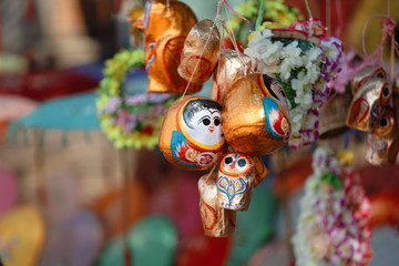 MANDALAY/MYANMAR(BURMA) - 01st Mar, 2020 : Traditional Burmese Toys Collection.