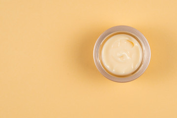 Face beauty cream. Skincare.