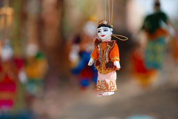 MANDALAY/MYANMAR(BURMA) - 01st Mar, 2020 : Traditional Burmese Toys Collection.