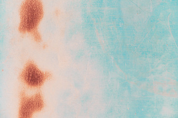 Texture of old blue concrete wall for background,painted wall