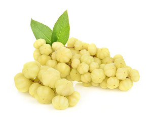 Star gooseberry isolate on white background