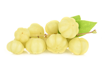 Star gooseberry isolate on white background