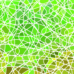 abstract vector stained-glass mosaic background