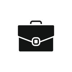 Briefcase icon. Vector illustration. Isolated.
