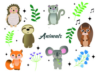 Obraz premium music and animals 