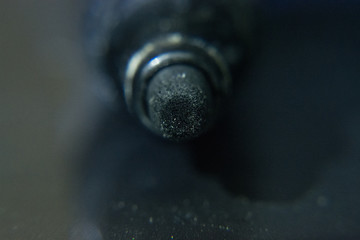 Marker pen close up macro