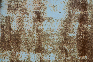 Panoramic grunge rusted metal texture, rust and oxidized metal background. Old metal iron panel. High quality