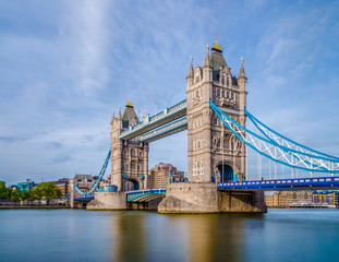 Fototapeta na wymiar Beautiful view of Tower Bridge in London United Kingdom UK