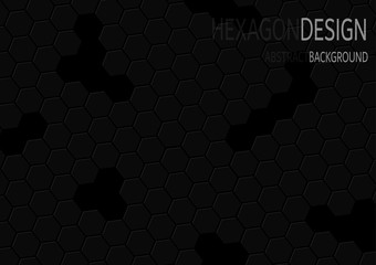 Abstract geometric hexagonal background. Grunge surface