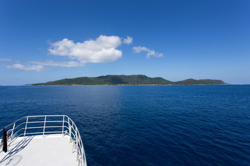 Sailing in a tropical sea