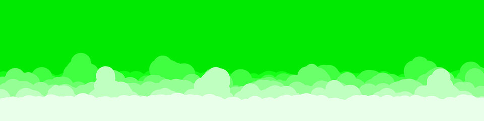Obraz premium Abstract Color Clouds Sky Generative Art background illustration