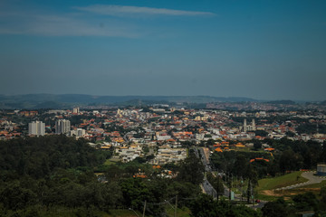 Fototapeta na wymiar Vinhedo - São Paulo Brazil - Panoramic view of the city