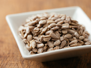Hulled sunflower seeds