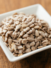 Hulled sunflower seeds
