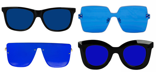 Fashion Sunglasses Set. Eyewear. Spectacle frames.