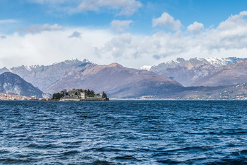 Landscape of Lake Maggiore
