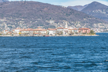 Borromee Islands in Lake Maggiore