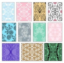 collection of decorative patterns