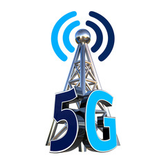 5G signal with mobile station