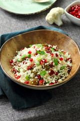 cous cous di  cavolfiore 