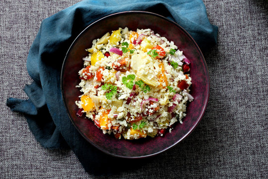 cous cous di  cavolfiore 