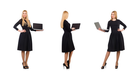 Obraz premium Woman businesswoman in business concept