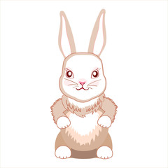 Cute Bunny, print design rabbit, children print on t-shirt