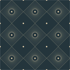 Seamless Vector Pattern. Editable strokes, luxurious design. 
