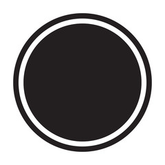 Rivet bolt vector icon.Black vector icon isolated on white background rivet bolt.