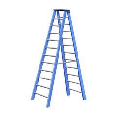 Stepladder vector icon.Cartoon vector icon isolated on white background stepladder .