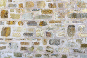 Empty Old Brick Wall Texture. Abstract Web Banner. Copy Space.